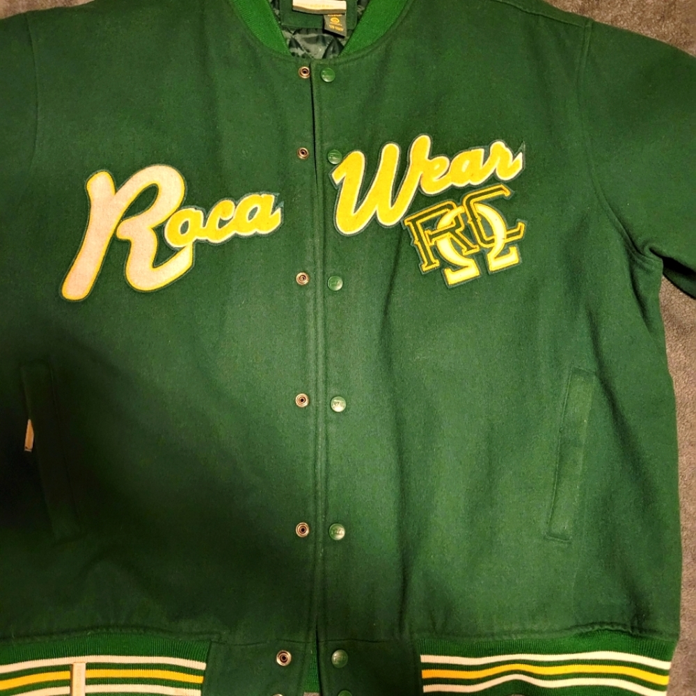 Rocawear 2xl green yellow white